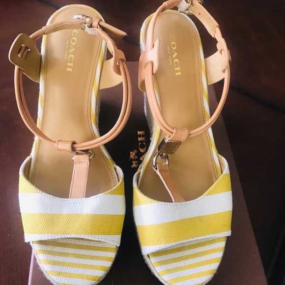 Coach Wedge Sandals - Picture 8 of 9